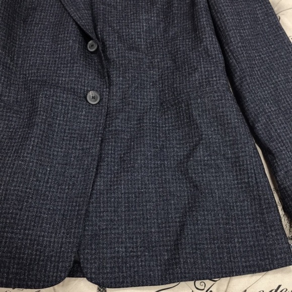 FABIANA FILIPPI Checkered Stretch Wool Blazer - Picture 5 of 9